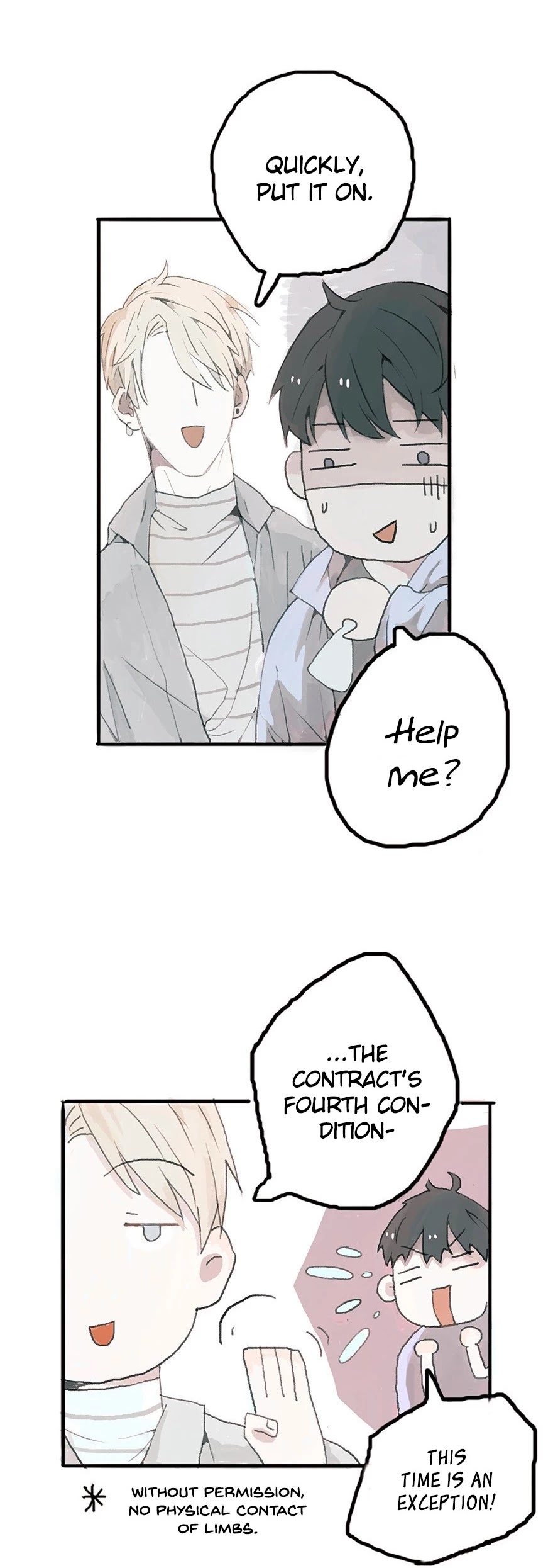 Finally Living Together with my Anti-Fan Chapter 12 page 9 - Chapter 12: The Steel Straight Man's Transformation