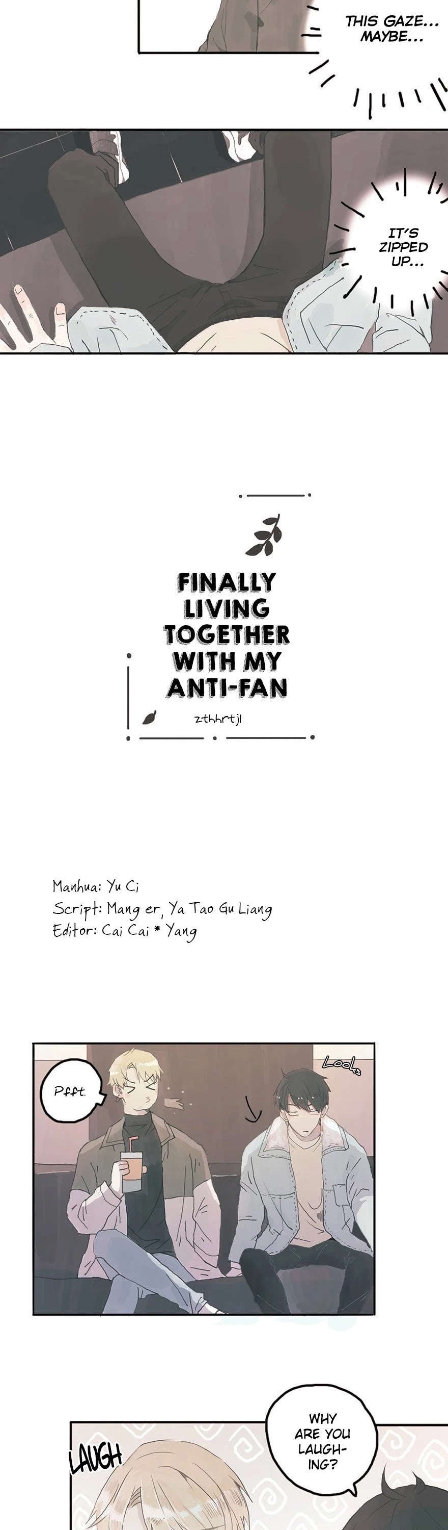 Finally Living Together with my Anti-Fan Chapter 13 page 2 - Chapter 13: Give Me A Bottle of Regret Medicine