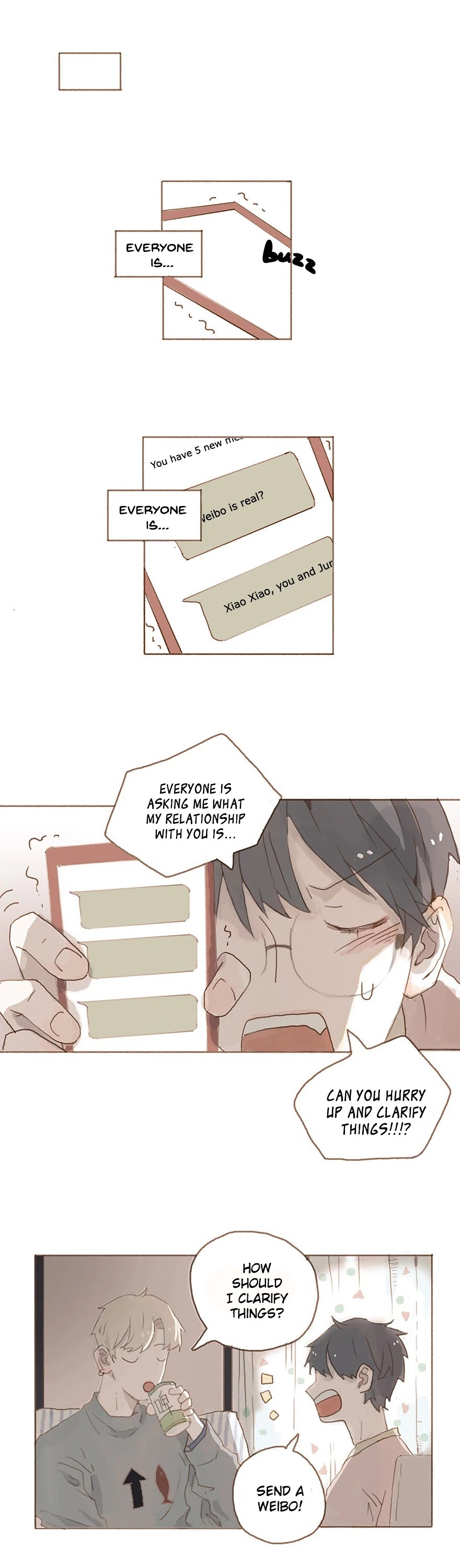 Finally Living Together with my Anti-Fan Chapter 14 page 17 - Chapter 14: Give Me a Bottle of Regret Medicine