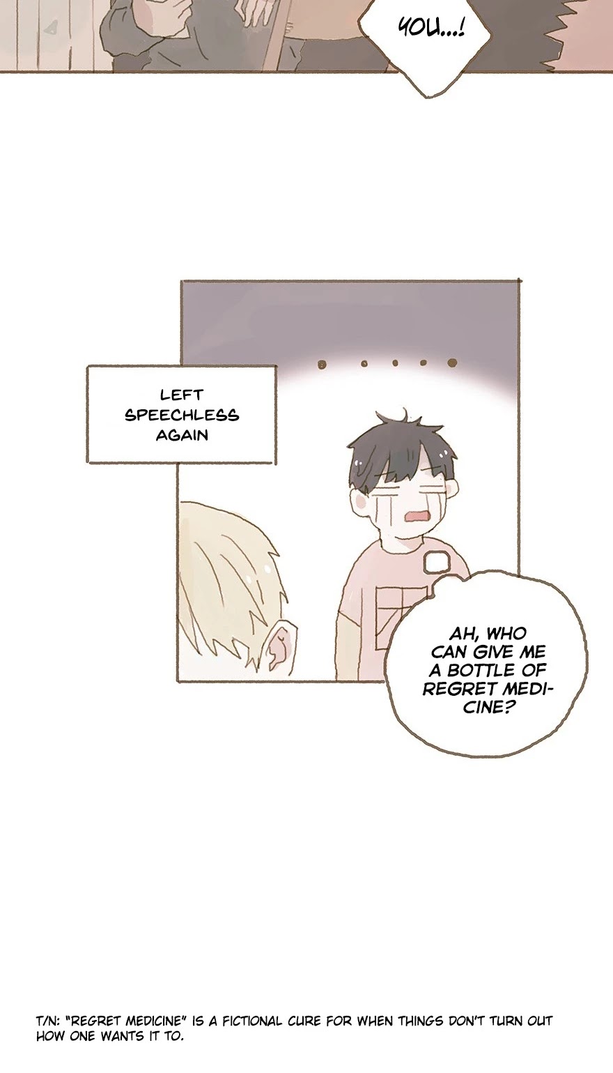 Finally Living Together with my Anti-Fan Chapter 14 page 20 - Chapter 14: Give Me a Bottle of Regret Medicine
