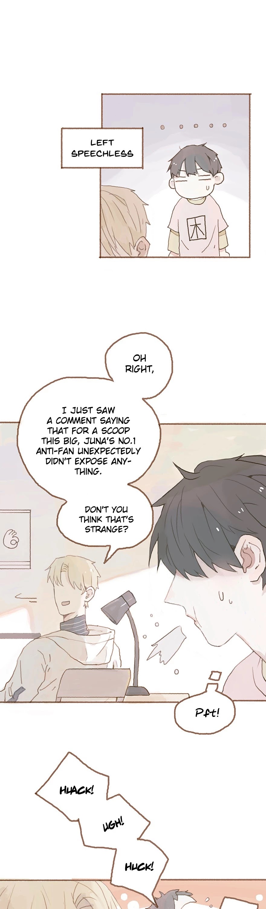 Finally Living Together with my Anti-Fan Chapter 14 page 5 - Chapter 14: Give Me a Bottle of Regret Medicine