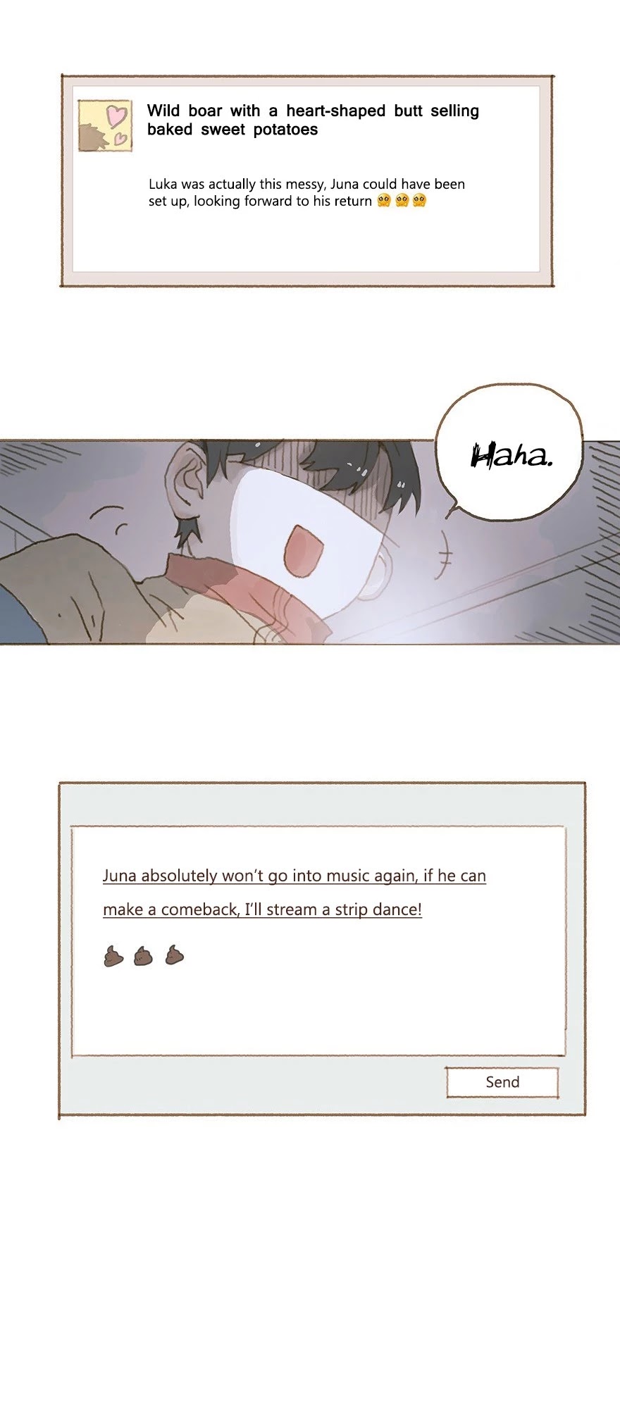 Finally Living Together with my Anti-Fan Chapter 16 page 12 - Chapter 16: No.1 Anti-Fan's Realization