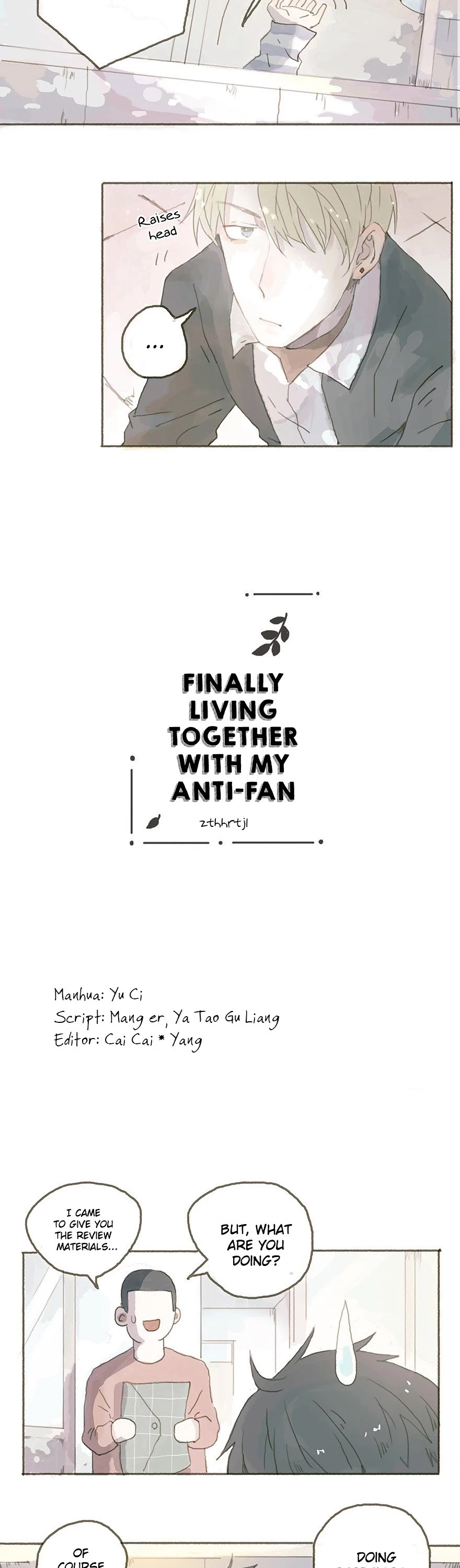 Finally Living Together with my Anti-Fan Chapter 16 page 2 - Chapter 16: No.1 Anti-Fan's Realization
