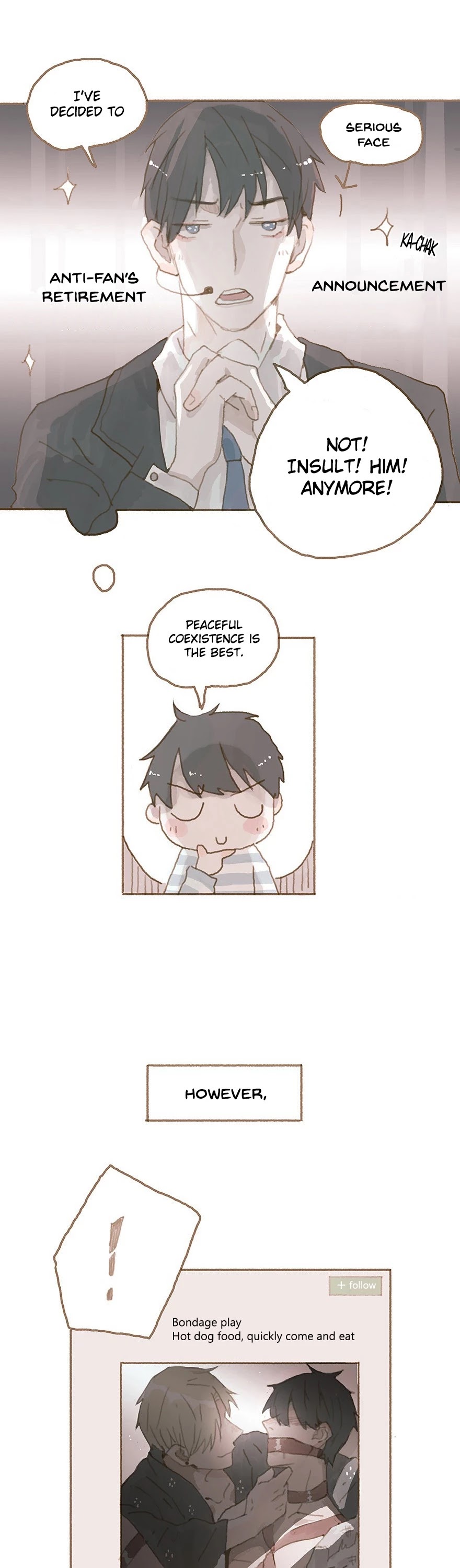 Finally Living Together with my Anti-Fan Chapter 16 page 9 - Chapter 16: No.1 Anti-Fan's Realization
