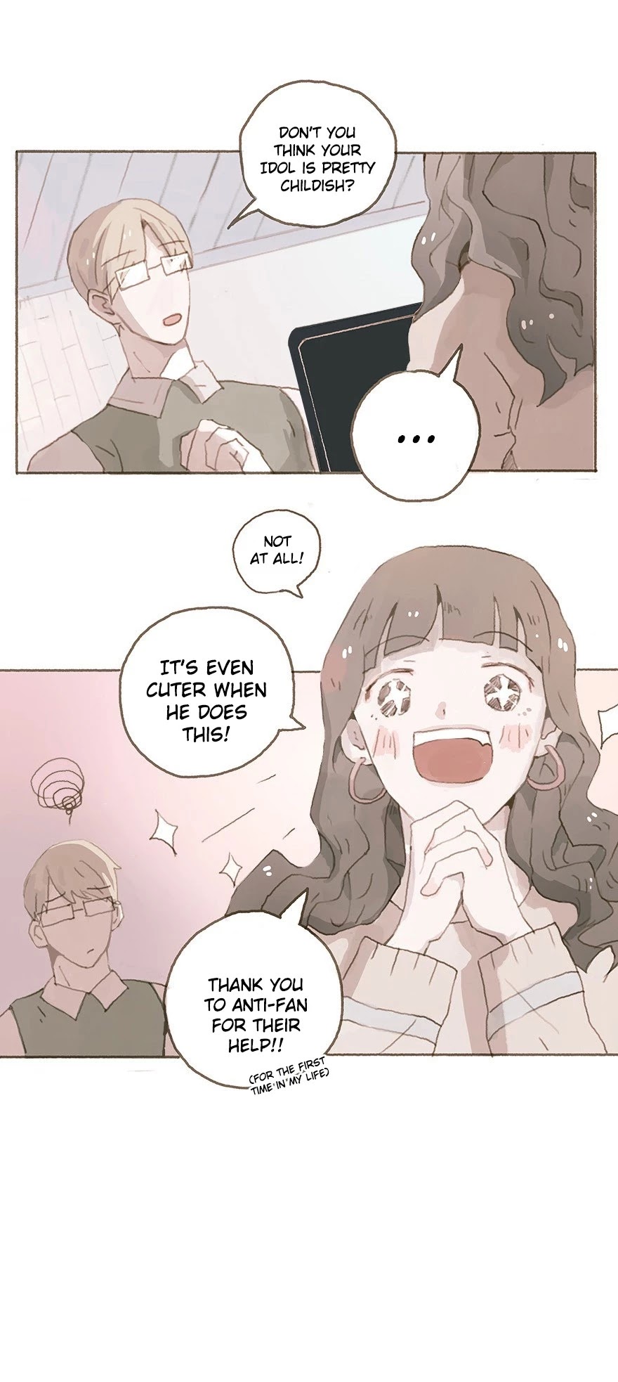 Finally Living Together with my Anti-Fan Chapter 17 page 12 - Chapter 17: Idol's Realization, Once Again