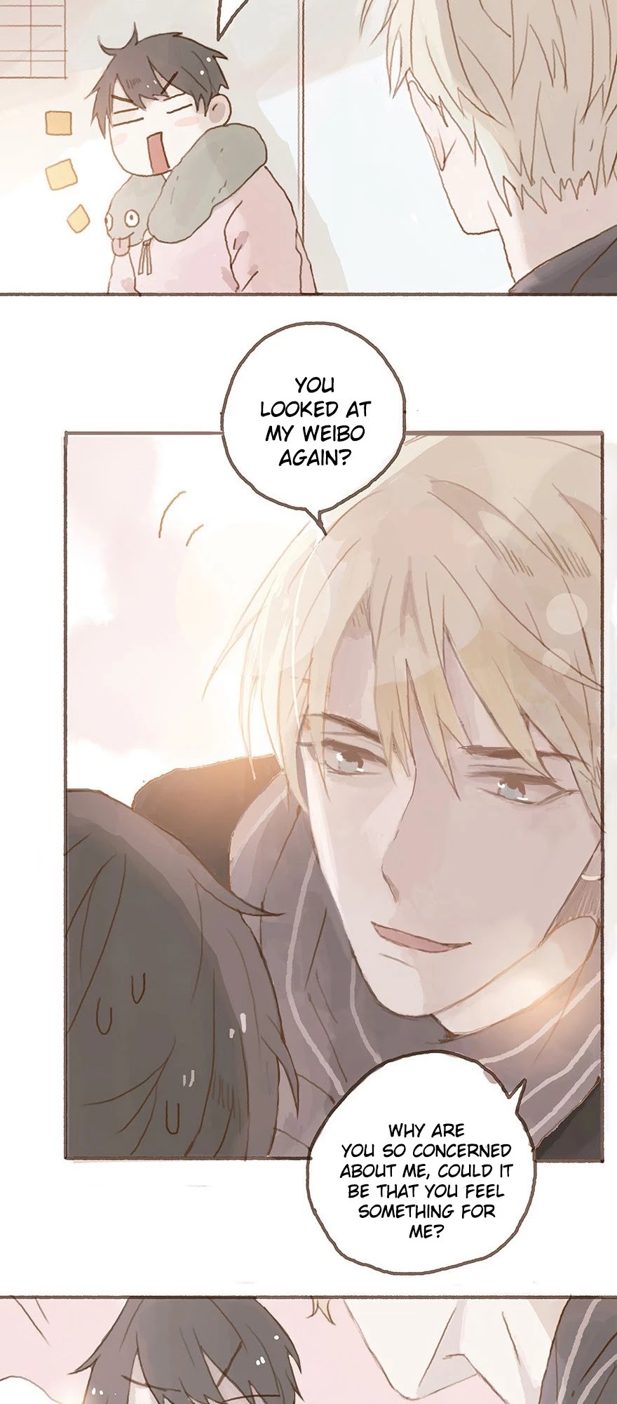 Finally Living Together with my Anti-Fan Chapter 18 page 14 - Chapter 18: Is Han Junran Really Gay?