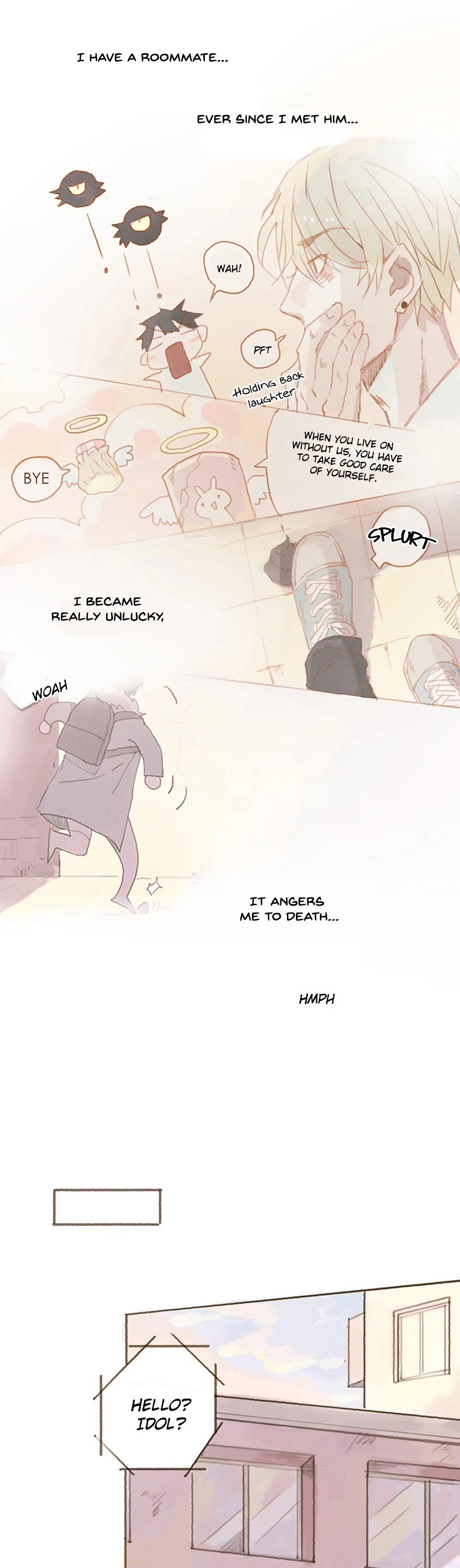 Finally Living Together with my Anti-Fan Chapter 18 page 4 - Chapter 18: Is Han Junran Really Gay?