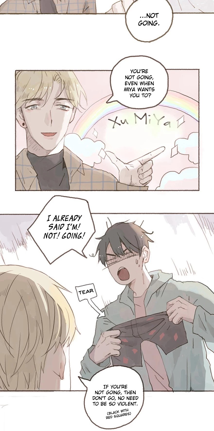 Finally Living Together with my Anti-Fan Chapter 18 page 7 - Chapter 18: Is Han Junran Really Gay?