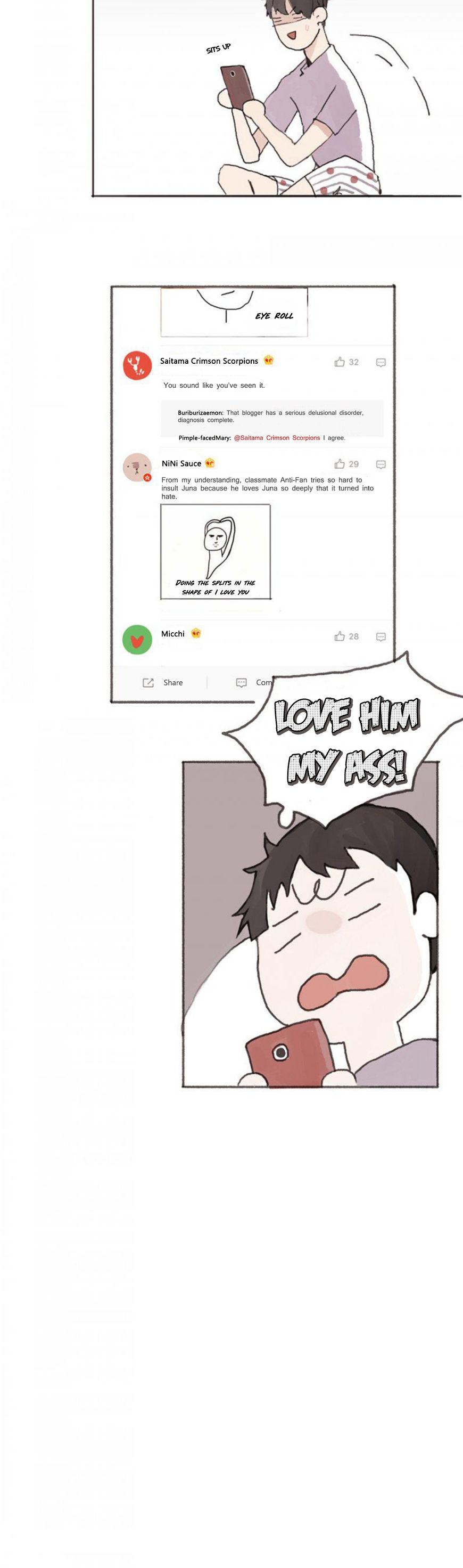 Finally Living Together with my Anti-Fan Chapter 2 page 12 - Chapter 2 : First Night Living Together
