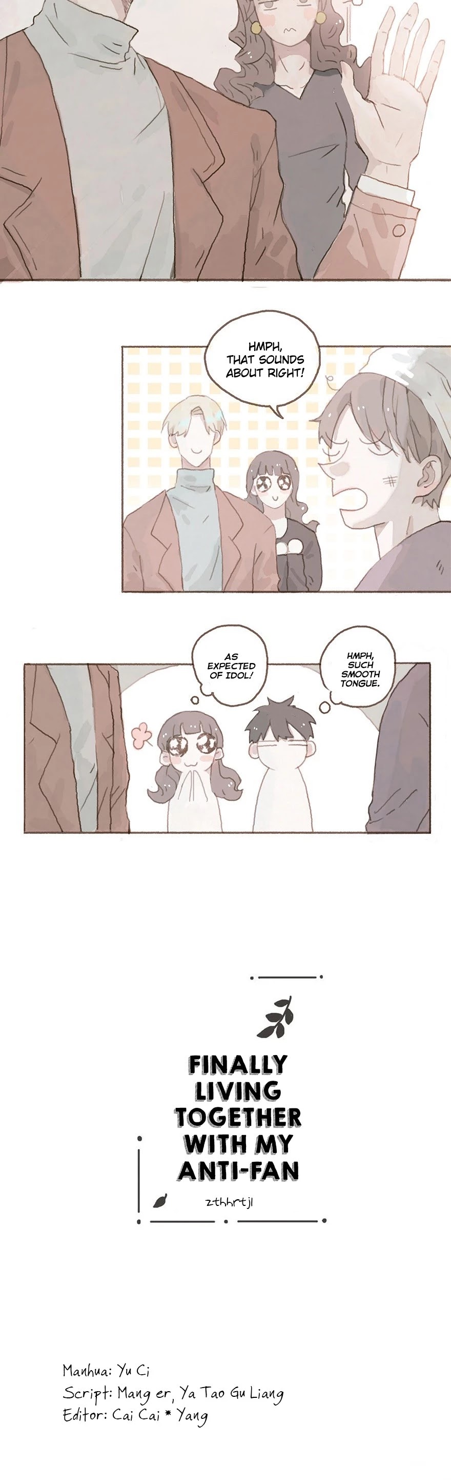 Finally Living Together with my Anti-Fan Chapter 20 page 3 - Chapter 20: The Founding of Ignite