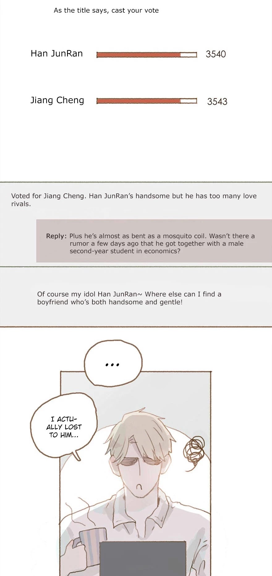 Finally Living Together with my Anti-Fan Chapter 22 page 13 - Chapter 22