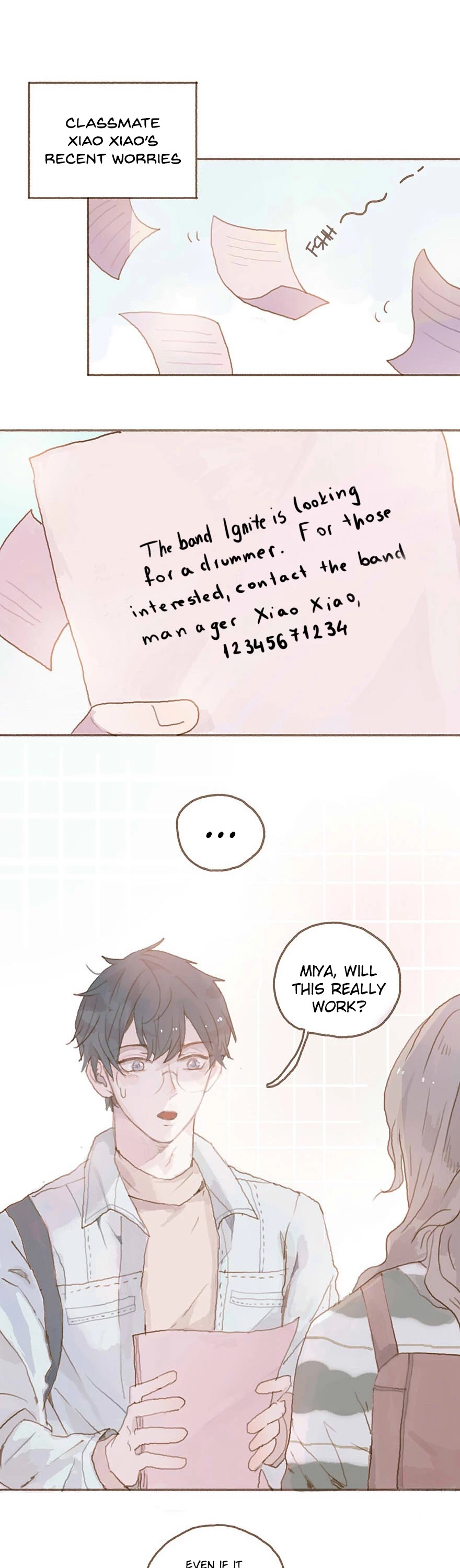 Finally Living Together with my Anti-Fan Chapter 23 page 1 - Chapter 23: Turbulent Waves for the First Time