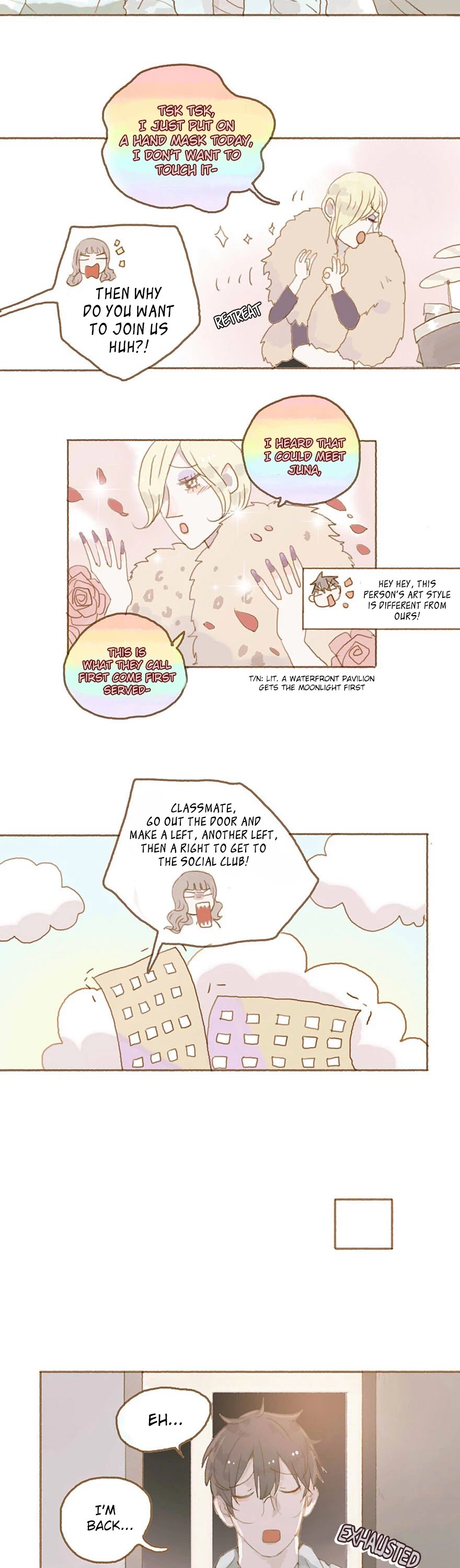 Finally Living Together with my Anti-Fan Chapter 23 page 6 - Chapter 23: Turbulent Waves for the First Time
