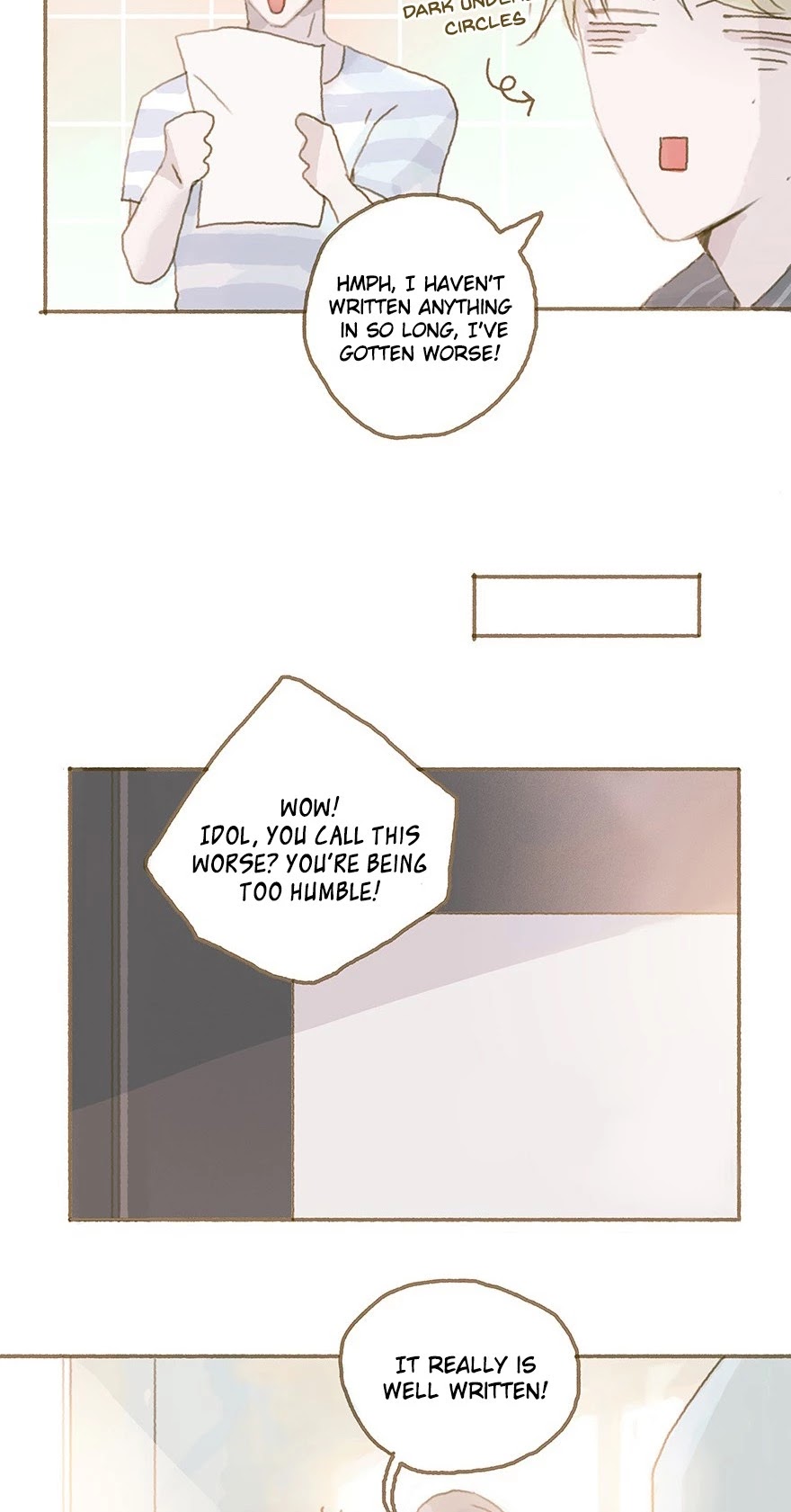 Finally Living Together with my Anti-Fan Chapter 25 page 11 - Chapter 25: I Said I'll Dance, Who's Scared of Who?