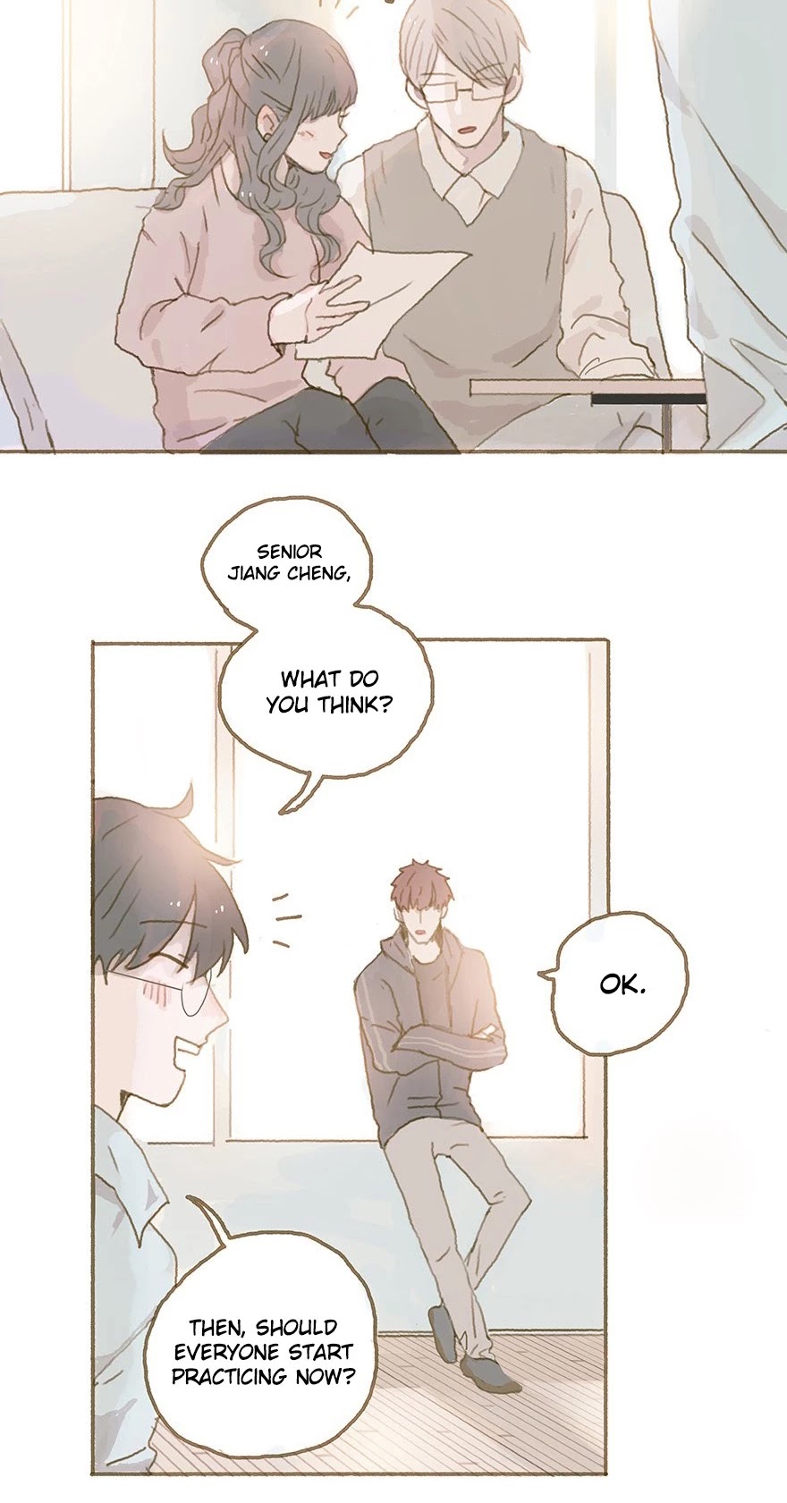 Finally Living Together with my Anti-Fan Chapter 25 page 12 - Chapter 25: I Said I'll Dance, Who's Scared of Who?