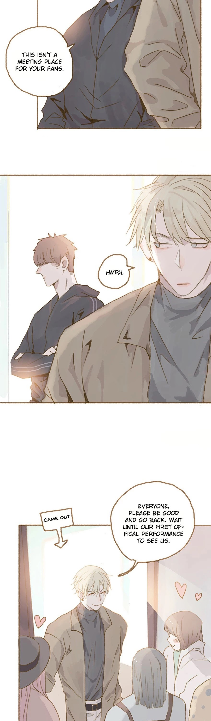 Finally Living Together with my Anti-Fan Chapter 25 page 14 - Chapter 25: I Said I'll Dance, Who's Scared of Who?