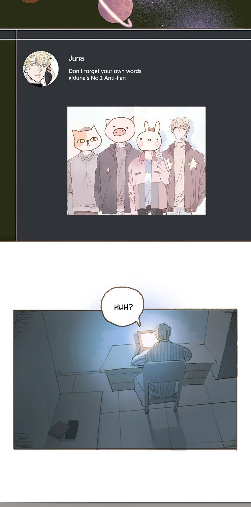 Finally Living Together with my Anti-Fan Chapter 25 page 19 - Chapter 25: I Said I'll Dance, Who's Scared of Who?