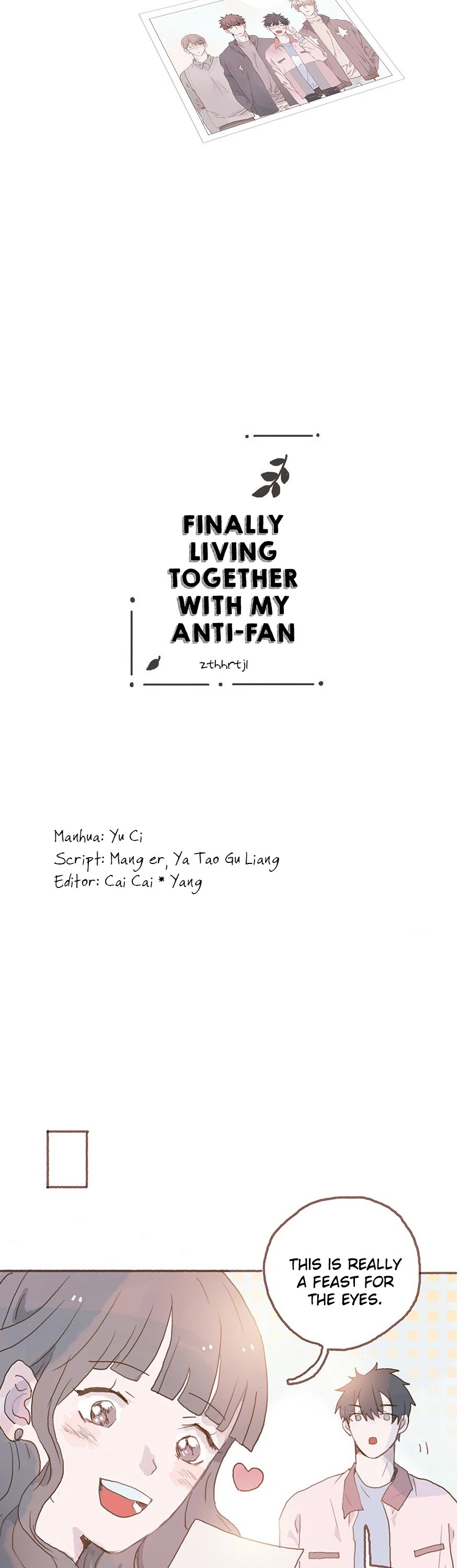 Finally Living Together with my Anti-Fan Chapter 25 page 2 - Chapter 25: I Said I'll Dance, Who's Scared of Who?