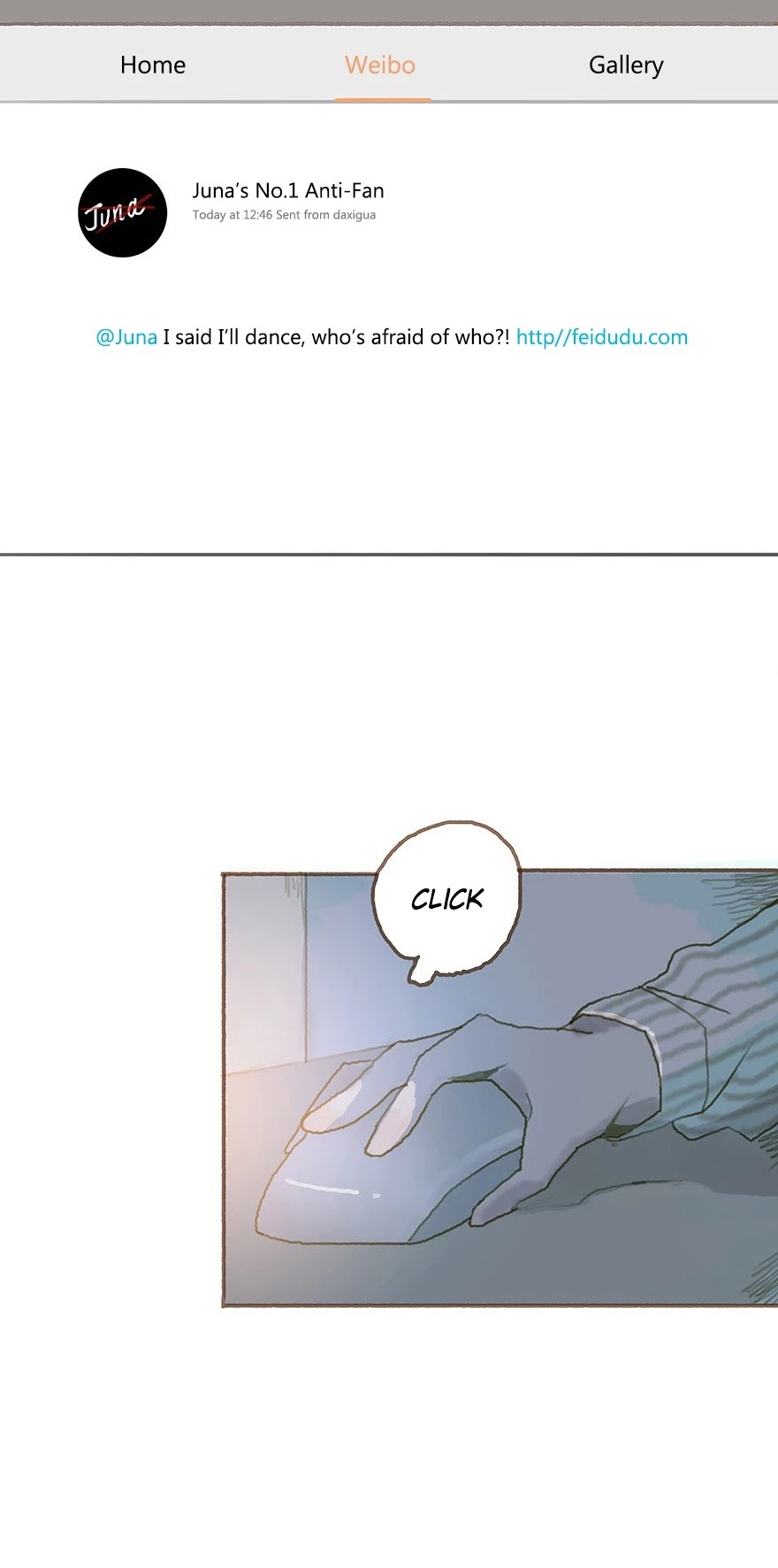 Finally Living Together with my Anti-Fan Chapter 25 page 20 - Chapter 25: I Said I'll Dance, Who's Scared of Who?