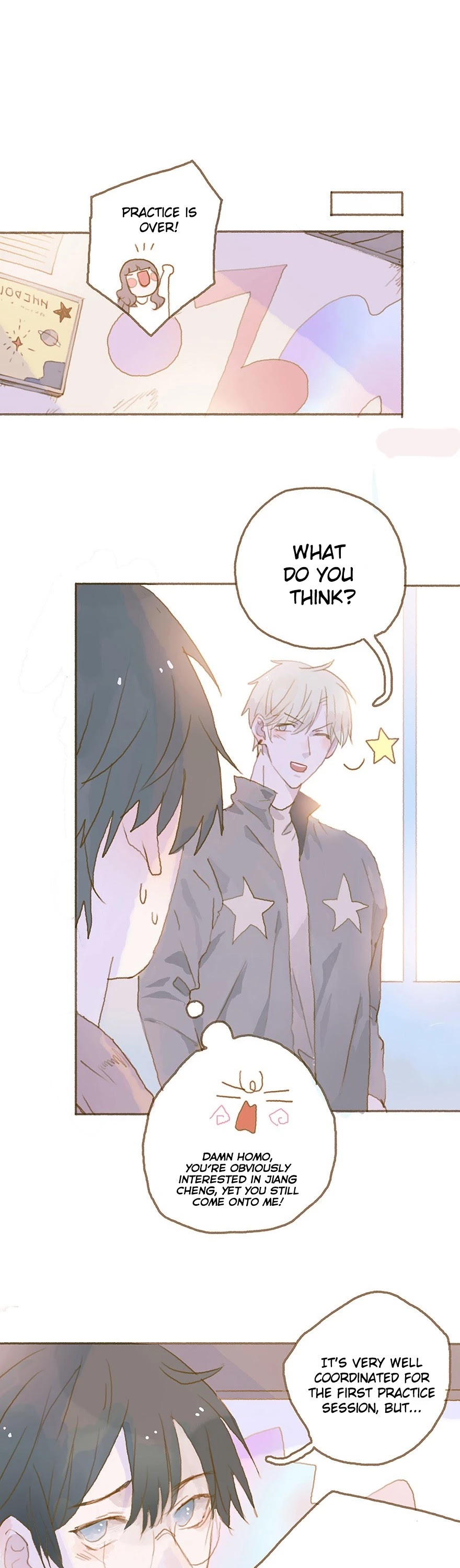 Finally Living Together with my Anti-Fan Chapter 25 page 6 - Chapter 25: I Said I'll Dance, Who's Scared of Who?