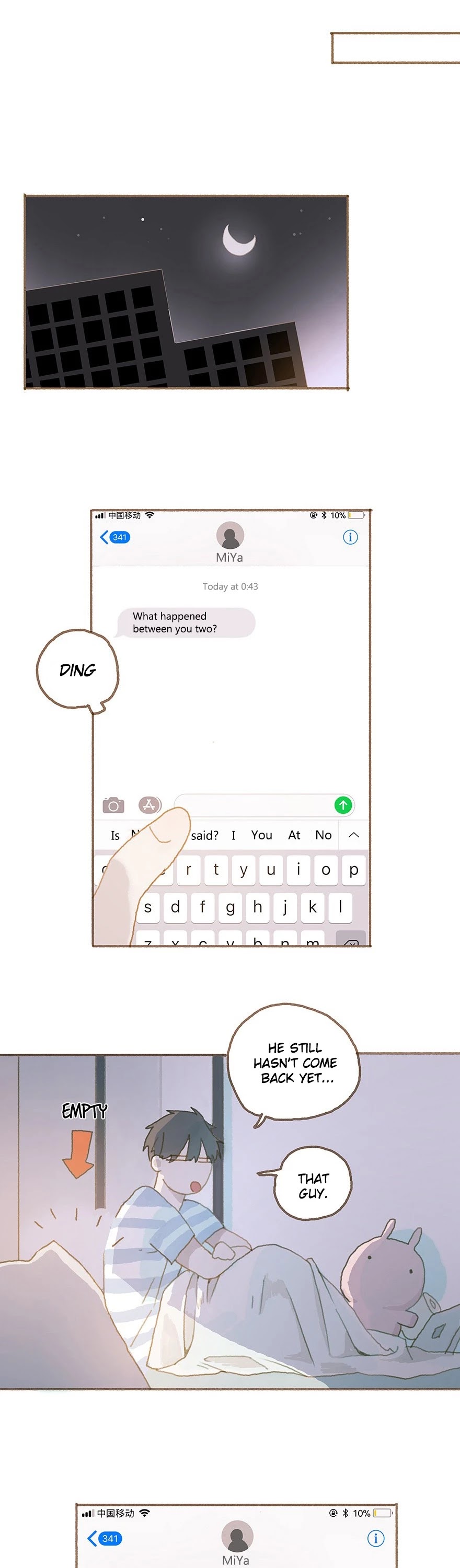 Finally Living Together with my Anti-Fan Chapter 26 page 13 - Chapter 26: Why Did You Touch Me