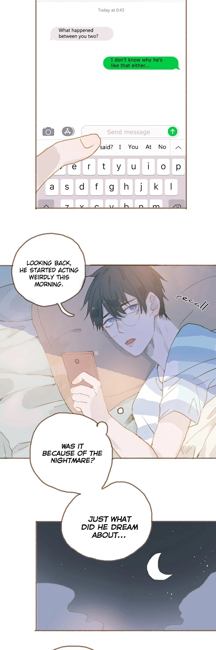 Finally Living Together with my Anti-Fan Chapter 26 page 14 - Chapter 26: Why Did You Touch Me