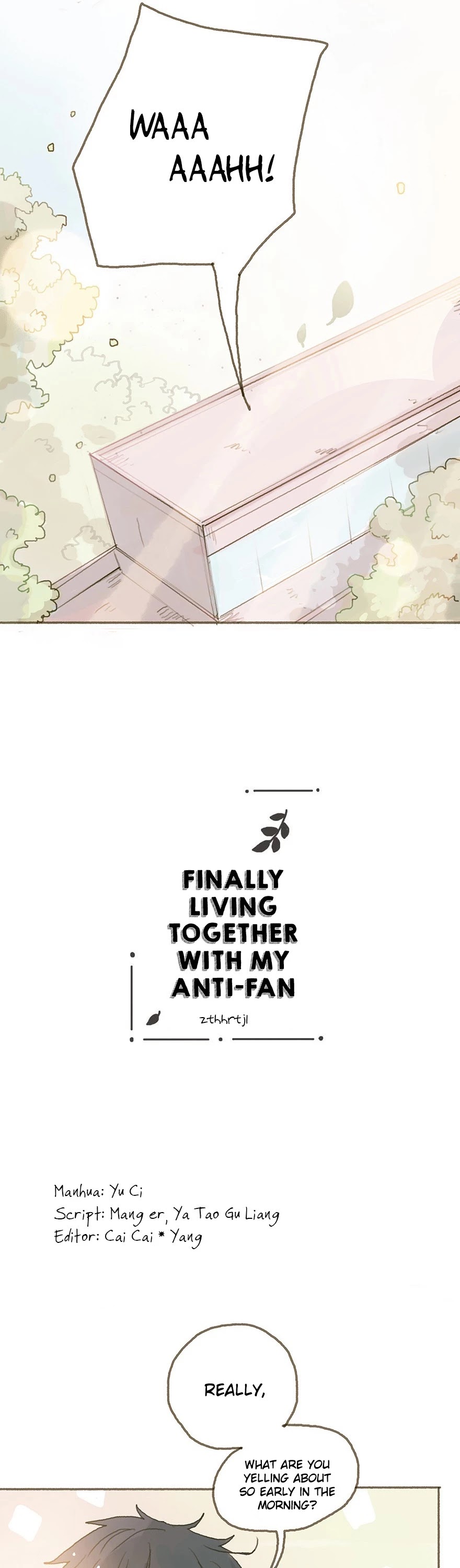 Finally Living Together with my Anti-Fan Chapter 26 page 2 - Chapter 26: Why Did You Touch Me