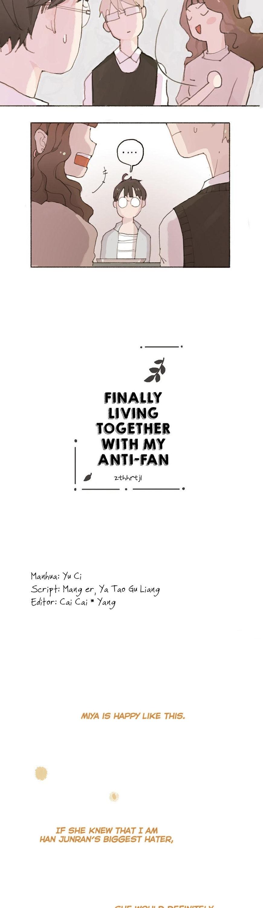 Finally Living Together with my Anti-Fan Chapter 3 page 2 - Chapter 3 : I am Interested in You