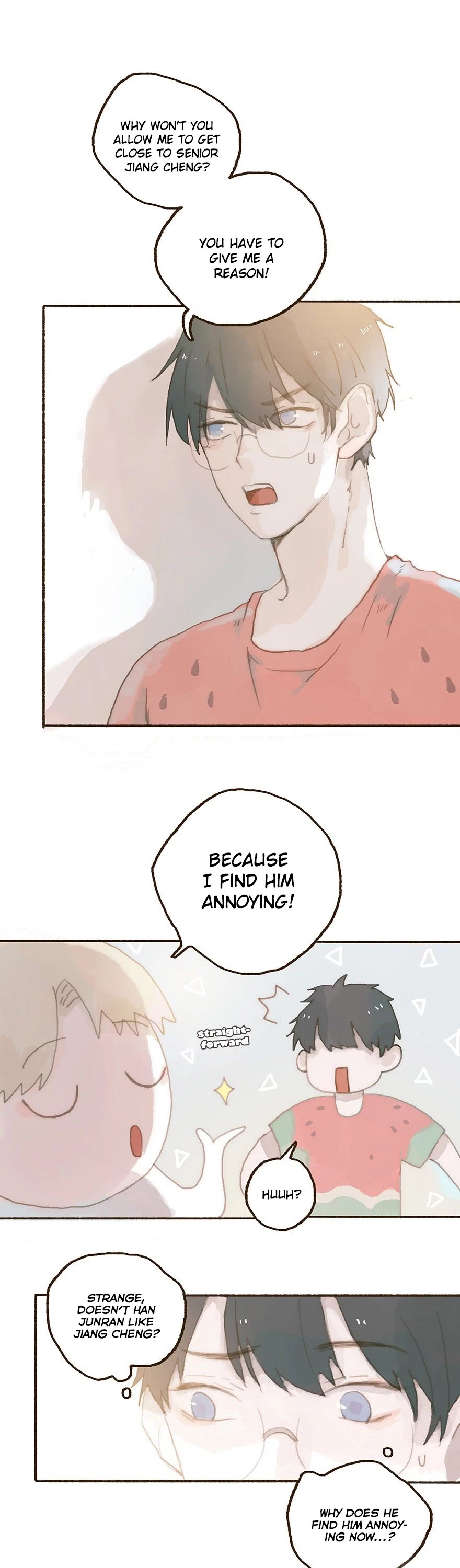 Finally Living Together with my Anti-Fan Chapter 30 page 1 - Chapter 30: Stop, Han Junran!