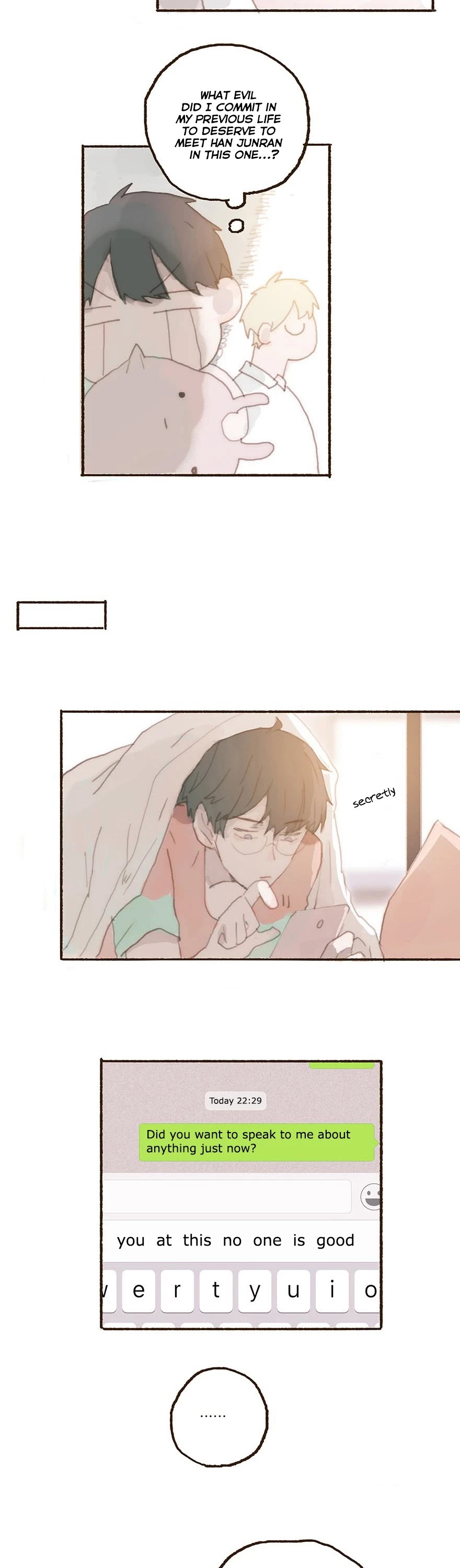 Finally Living Together with my Anti-Fan Chapter 30 page 10 - Chapter 30: Stop, Han Junran!