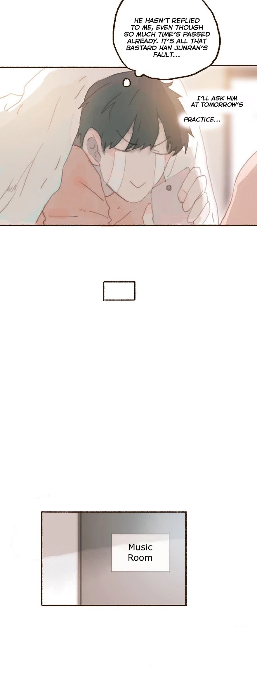 Finally Living Together with my Anti-Fan Chapter 30 page 11 - Chapter 30: Stop, Han Junran!