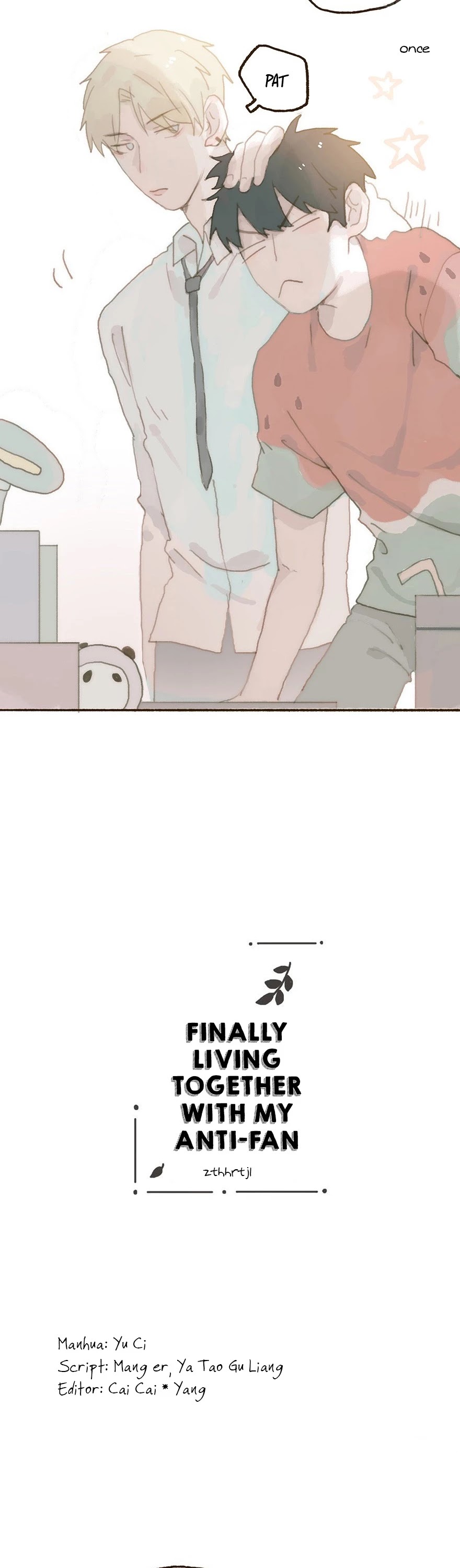 Finally Living Together with my Anti-Fan Chapter 30 page 2 - Chapter 30: Stop, Han Junran!