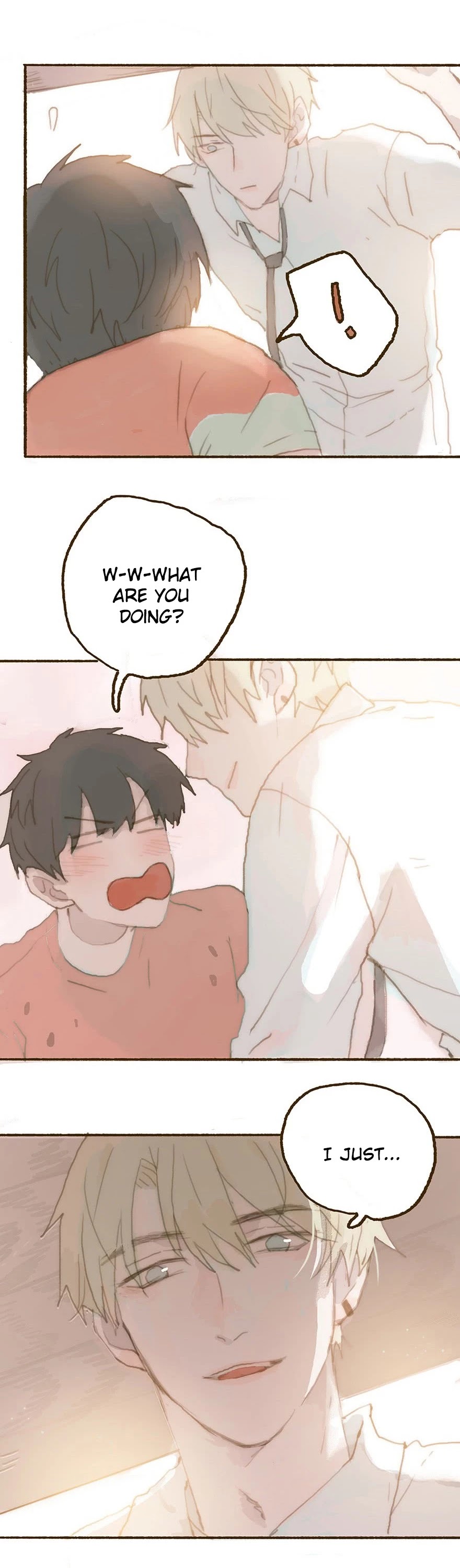 Finally Living Together with my Anti-Fan Chapter 30 page 6 - Chapter 30: Stop, Han Junran!