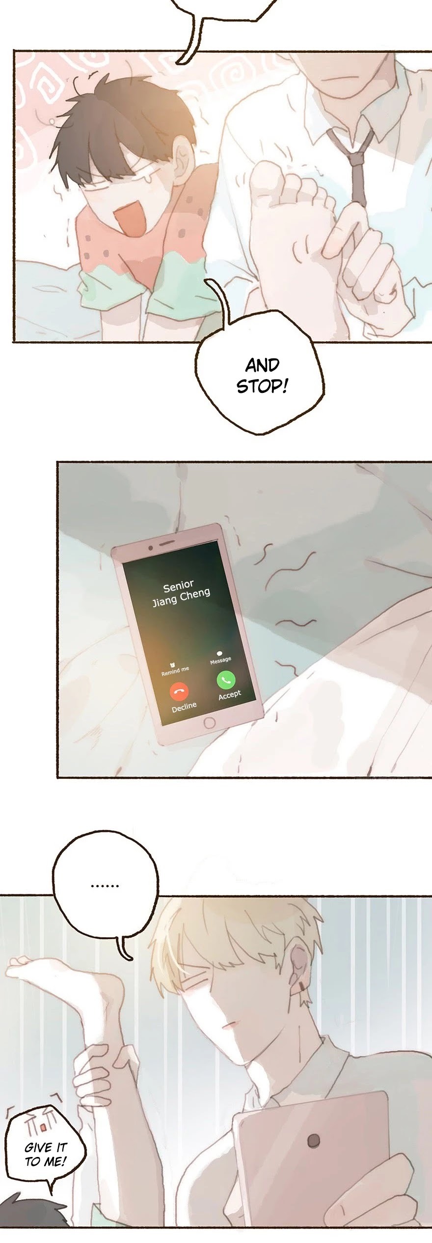 Finally Living Together with my Anti-Fan Chapter 30 page 8 - Chapter 30: Stop, Han Junran!