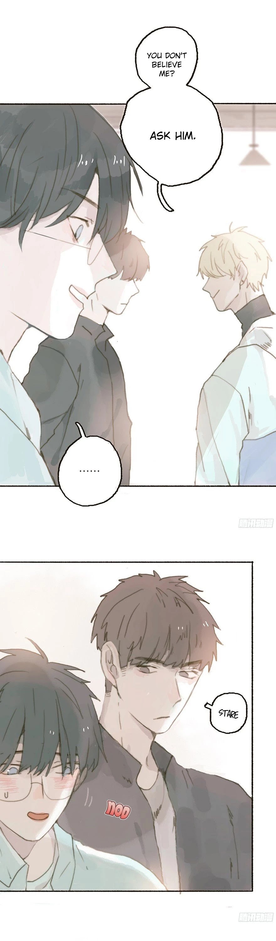 Finally Living Together with my Anti-Fan Chapter 31 page 1 - Chapter 31: I Don't Like You Like This