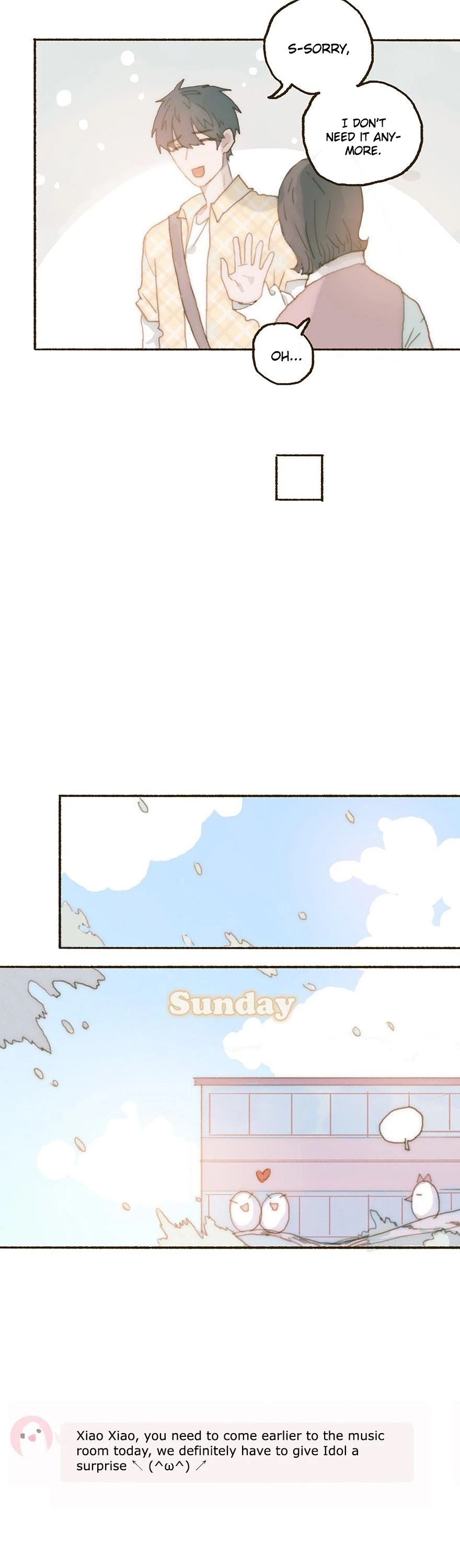 Finally Living Together with my Anti-Fan Chapter 32 page 10 - Chapter 32: A Birthday Party Filled with Regret