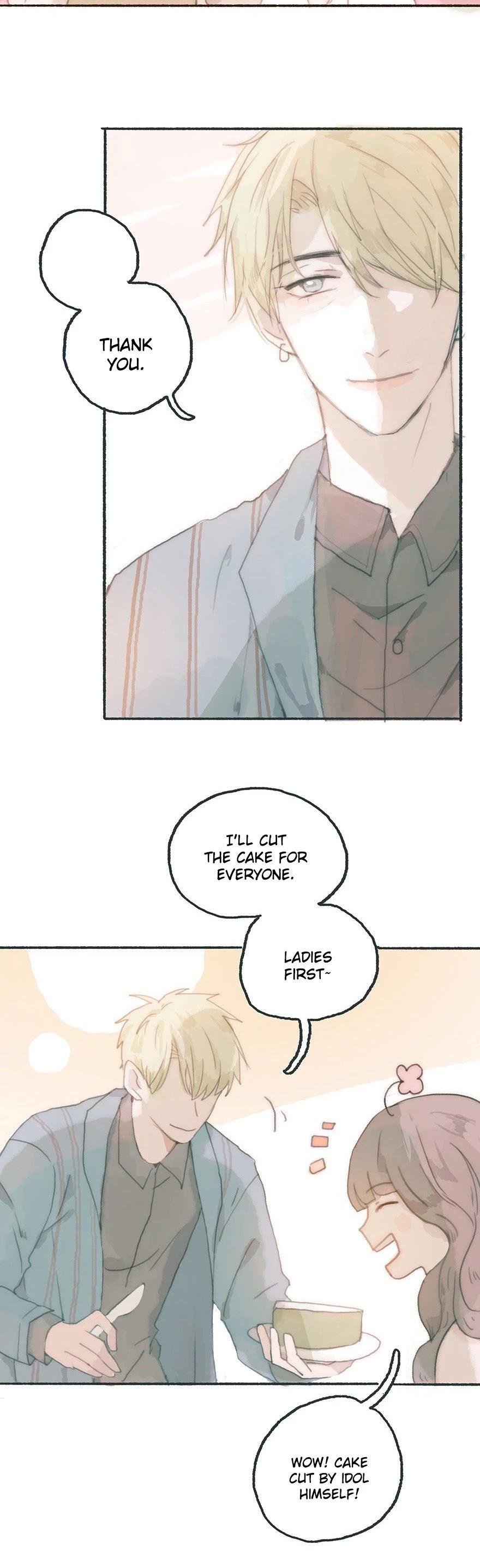 Finally Living Together with my Anti-Fan Chapter 32 page 13 - Chapter 32: A Birthday Party Filled with Regret