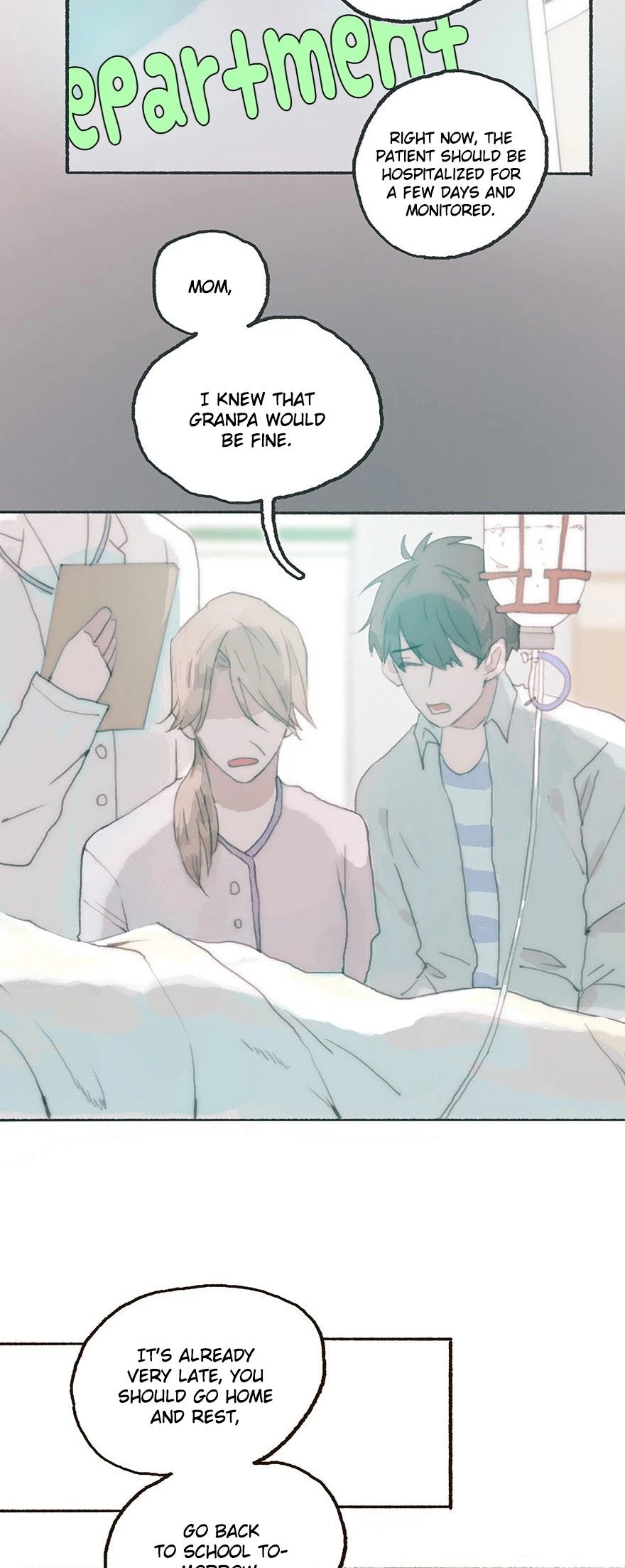 Finally Living Together with my Anti-Fan Chapter 32 page 16 - Chapter 32: A Birthday Party Filled with Regret