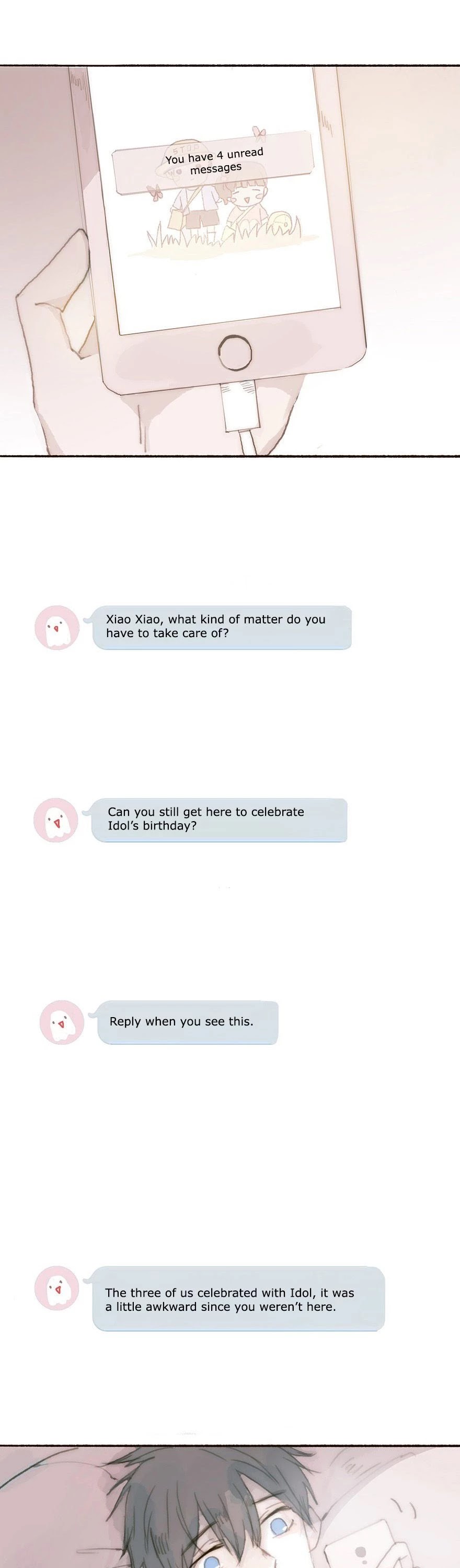 Finally Living Together with my Anti-Fan Chapter 32 page 18 - Chapter 32: A Birthday Party Filled with Regret