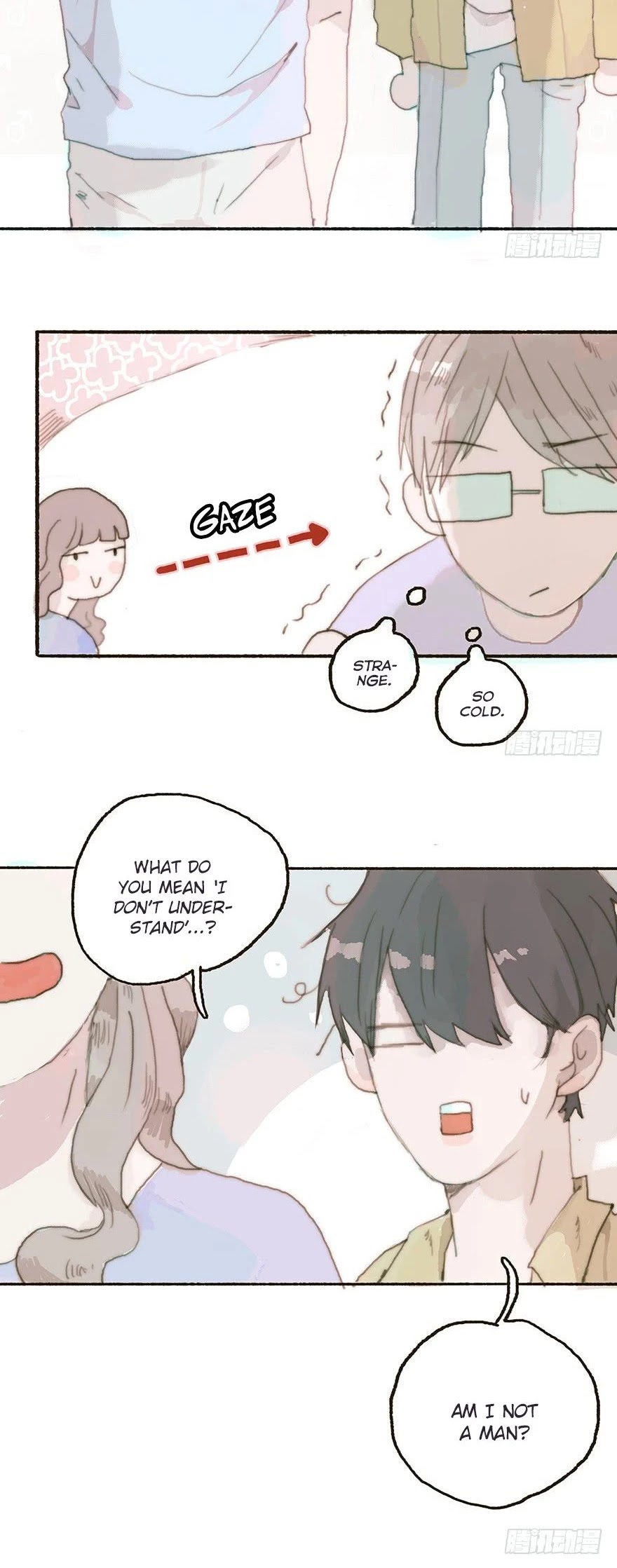 Finally Living Together with my Anti-Fan Chapter 33 page 6 - Chapter 33: Am I not A Man?