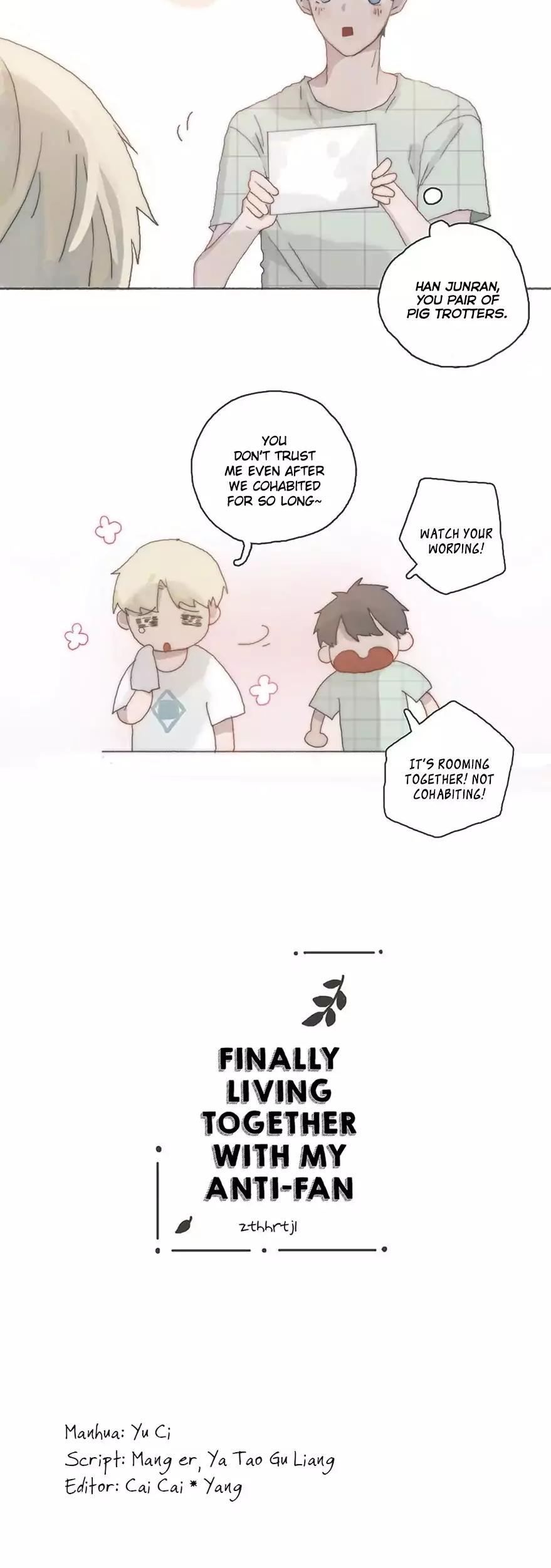 Finally Living Together with my Anti-Fan Chapter 36 page 2 - Chapter 36