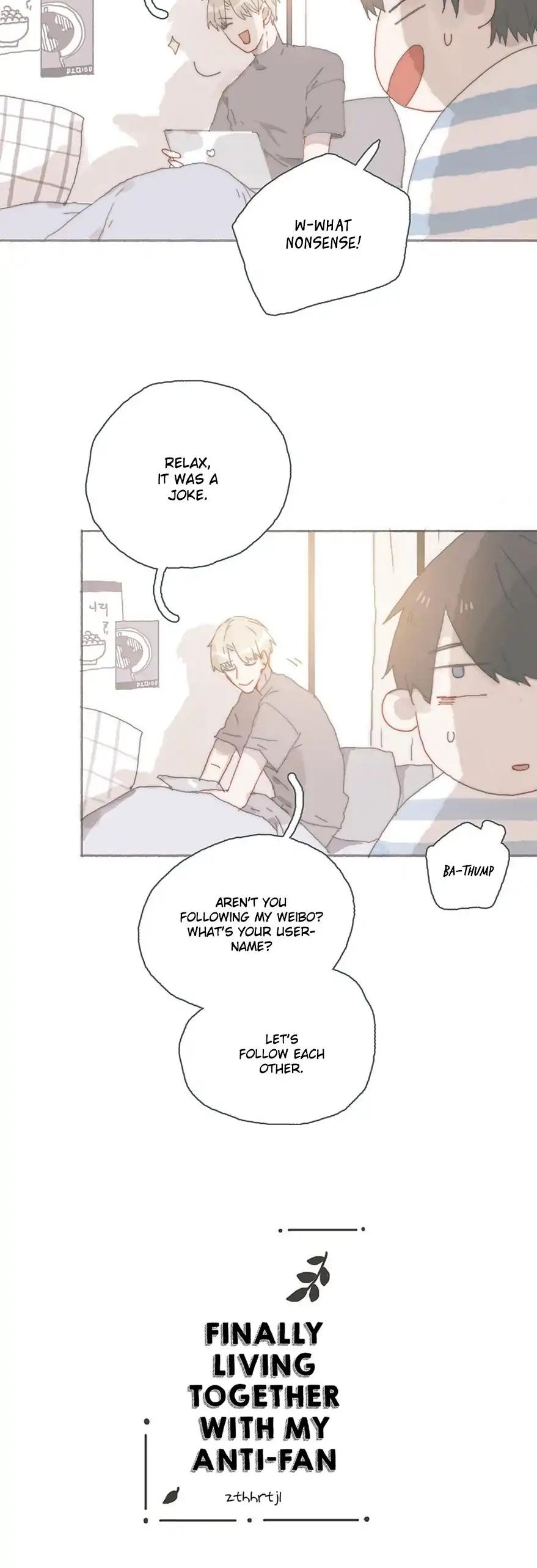 Finally Living Together with my Anti-Fan Chapter 38 page 2 - Chapter 38