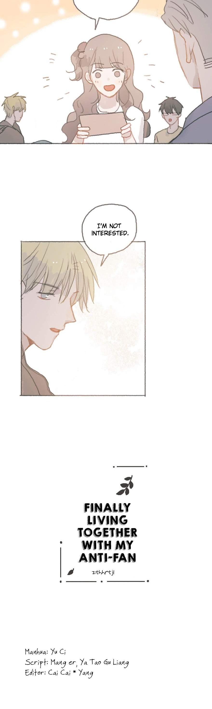 Finally Living Together with my Anti-Fan Chapter 50 page 15 - Chapter 50