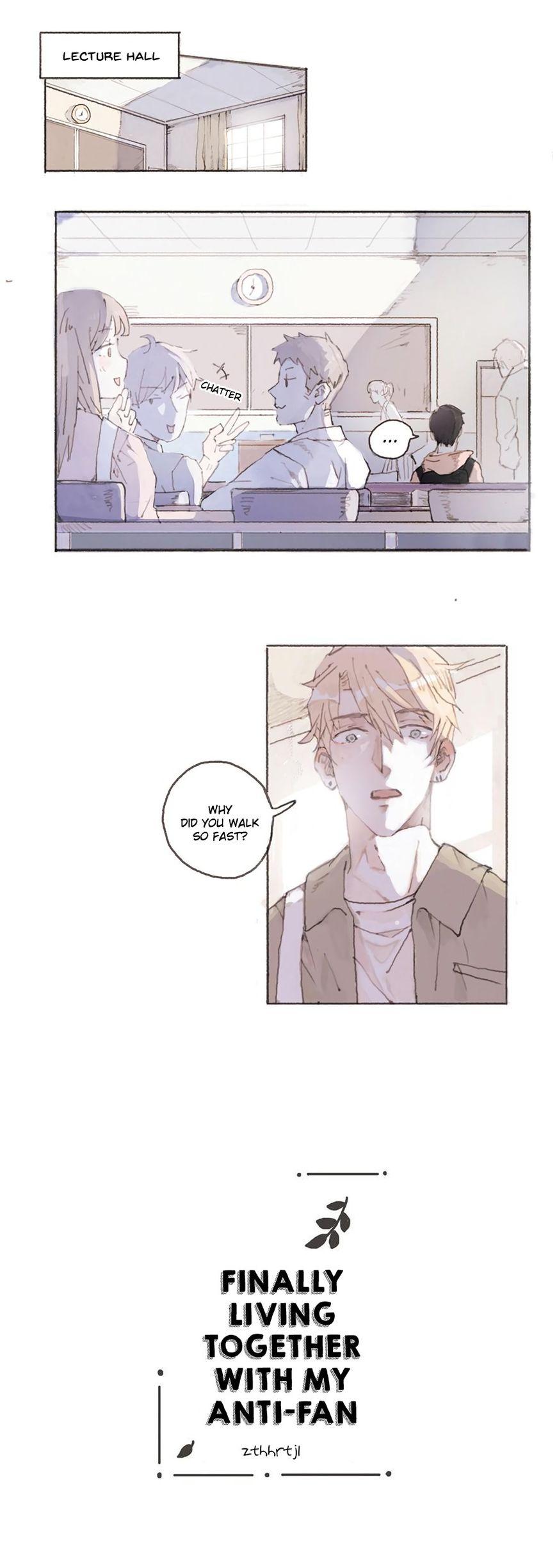 Finally Living Together with my Anti-Fan Chapter 6 page 1 - Chapter 6 : The Waterloo of an Anti-Fan's Career