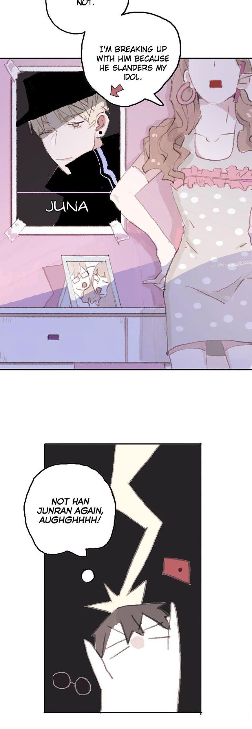 Finally Living Together with my Anti-Fan Chapter 7 page 8 - Chapter 7 : I Want to Break Up with You