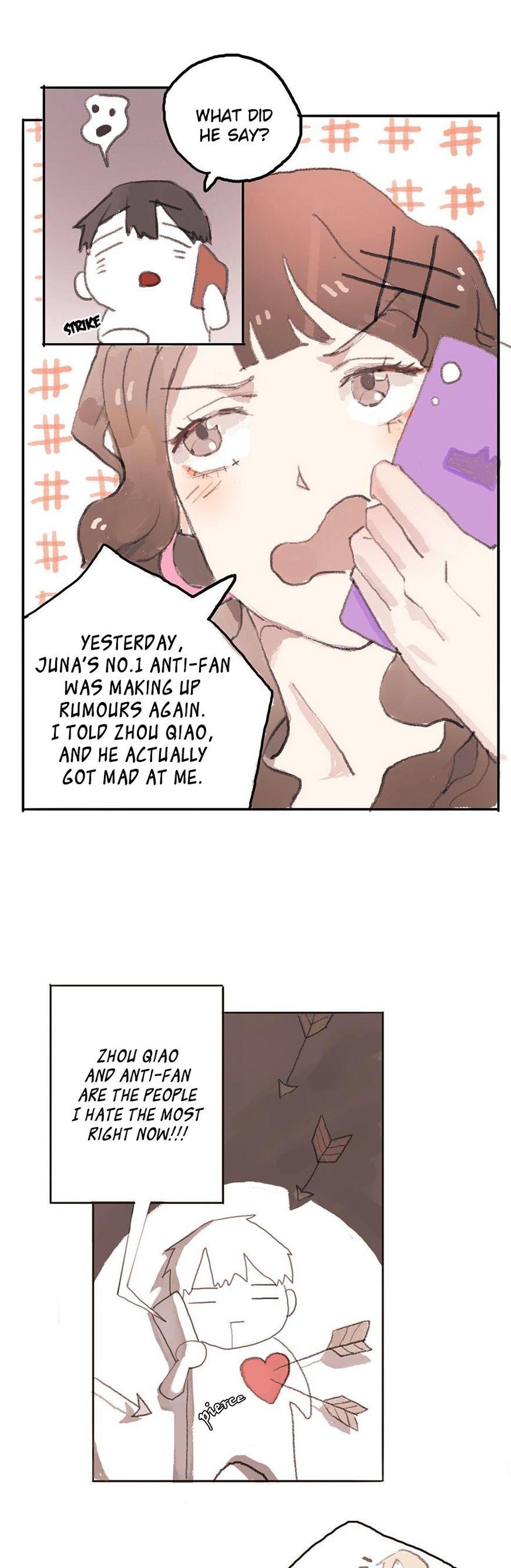 Finally Living Together with my Anti-Fan Chapter 7 page 9 - Chapter 7 : I Want to Break Up with You