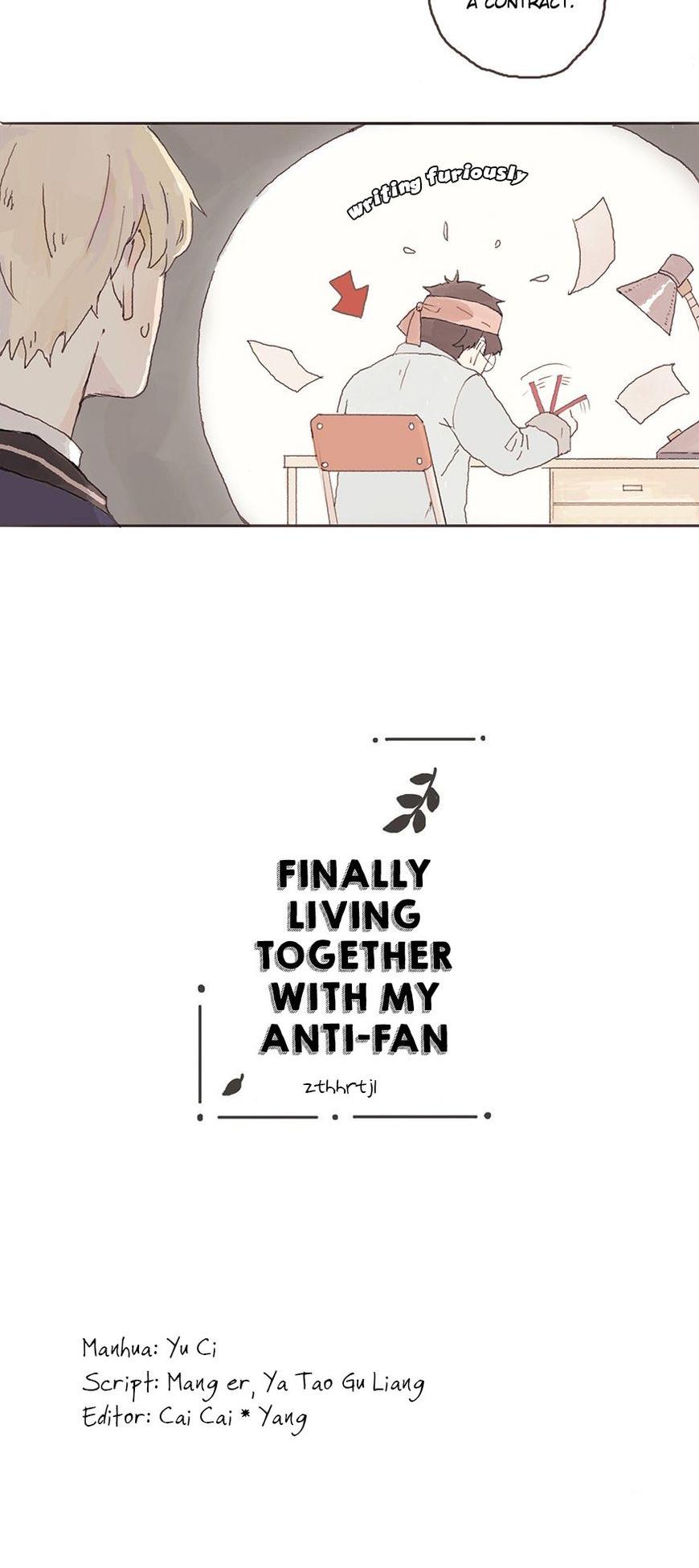 Finally Living Together with my Anti-Fan Chapter 8 page 2 - Chapter 8