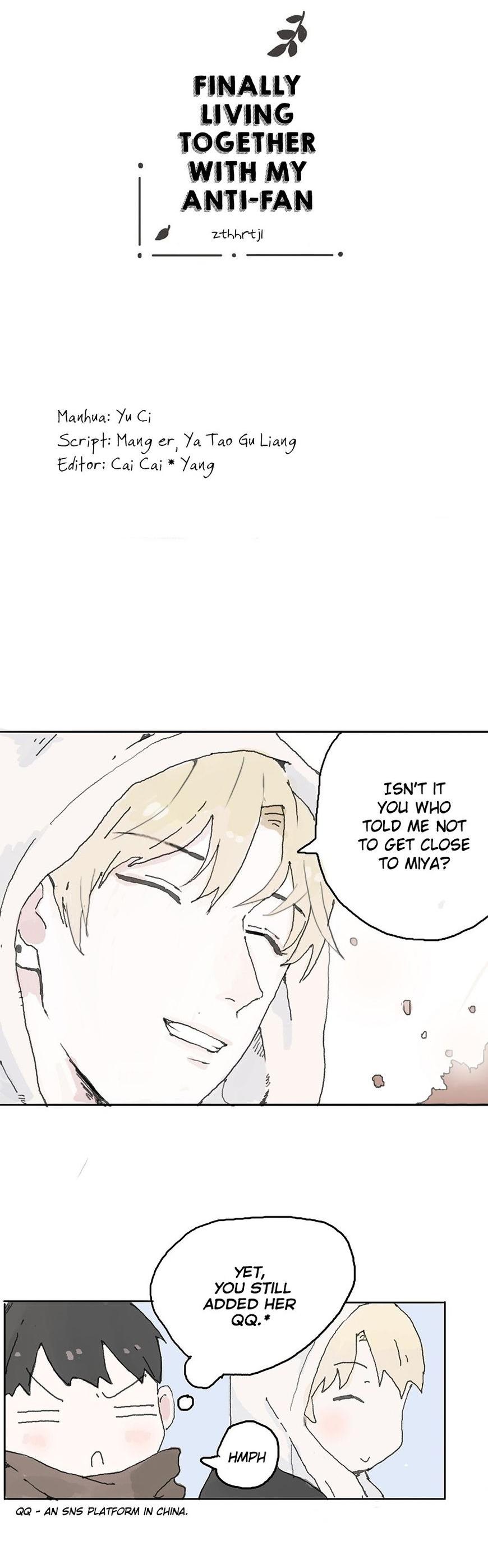 Finally Living Together with my Anti-Fan Chapter 9 page 5 - Chapter 9