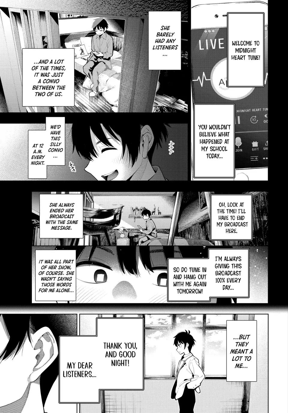 Finding the Girl Behind the Voice Chapter 1 page 13 - Chapter 1: Re:Start