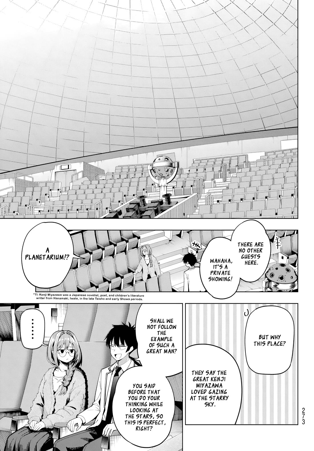 Finding the Girl Behind the Voice Chapter 101 page 12 - Chapter 101: Cosmic Latte.